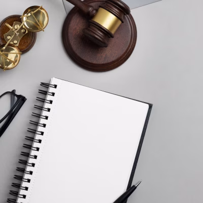 top-view-career-guidance-items-judges_23-2149443476